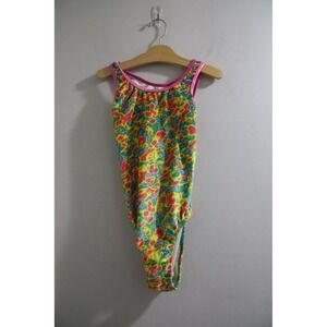 Infiniti Adult Medium‎ Multi Color One Piece Leotard Made in USA Bright